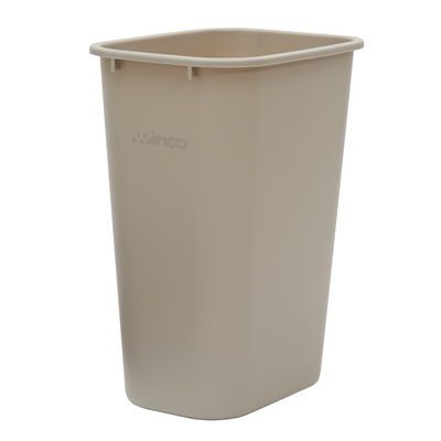 Winco PWR-41BE 41 Qt. Wastebasket