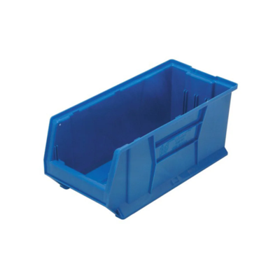 Storage Bin - Plastic - 23-7/8" x 11" x 10" - Blue