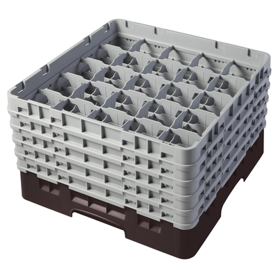Cambro 25S958167 Camrack Glass Rack with 5 Extenders