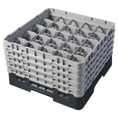 Cambro 25S958110 Camrack Glass Rack with 5 Extenders