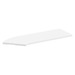 PBTC36R 36" CORNER TRANSACTION TOP RIGHT- WHITE