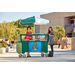 Cambro CVC724519 Camcruiser Vending Cart 74-1/4" X 31-3/4" X 94"