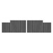 PL39MOD2 PAIR MODESTY PANELS- COASTAL GRAY