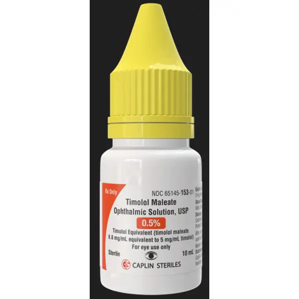 Timolol 0.5% 10mL Caplin NDC 65145015301
