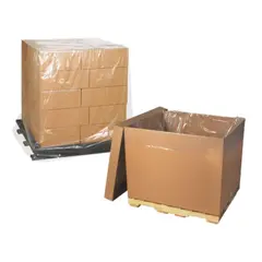 PC523 58 X 46 X 96 2 MIL CLEAR POLY BAG, PALLET COVER, 50/RL