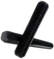 7/8" - 9 X 7" FULLY THREADED STRAIGHT ROD SAE J429 GR 8 PLAIN