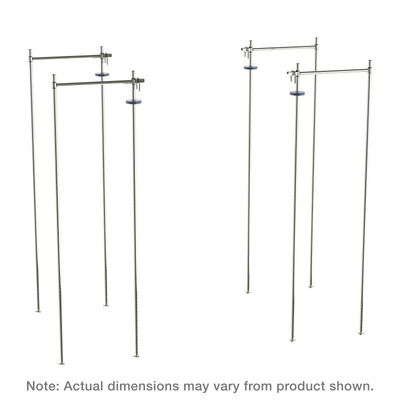 Metro TTE18S Super Erecta & Super Adjustable Top-Track Stationary End Unit Kit 18"W