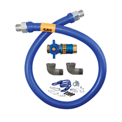 Dormont Manufacturing 16100KITCF36 Dormont Blue Hose Moveable Gas Connector Kit 1" Dia.