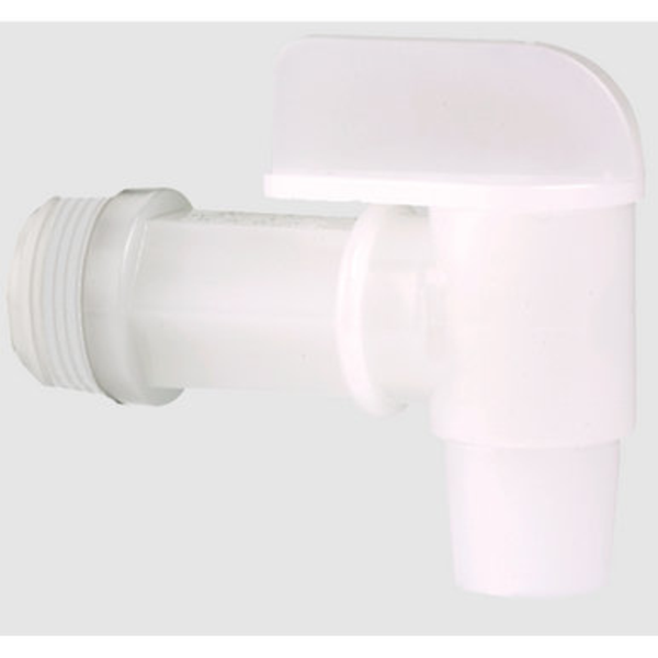 Faucet 3/4" White Large Spout