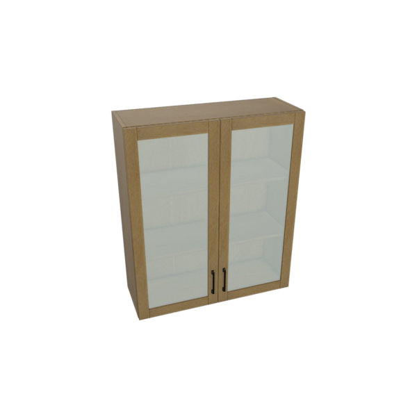Artesia Glass Door Wall Cabinet Kit - 36”x 42” X 13”