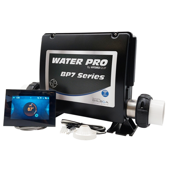 Water Pro BP7 Retro-Fit Spa Control 4.0kW Heater SpaTouch 4+ Panel 50-BP7-S4P-40-K