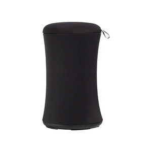 2626 BLACK STOOL TALL BLK PED-BLKF207