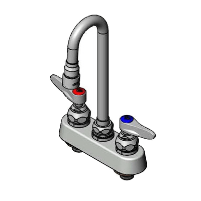 T&S Brass B-1110-132X-F10 Workboard/Bar Sink Faucet Deck Mount