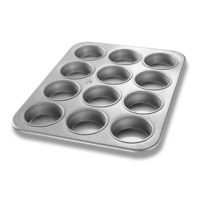 Chicago Metallic 43515 13-1/2" X 17-7/8" Overall Jumbo Muffin Pan