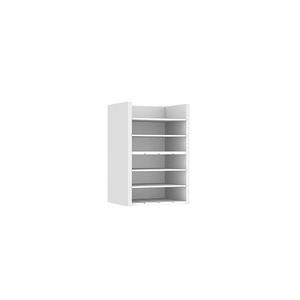 VERTICAL HUTCH ORGANIZER-WHT