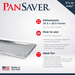 PanSaver 42008 Full-Size Bun Sheet Pan Liners