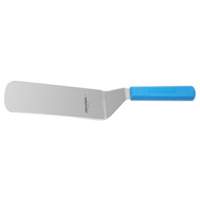 Dexter 19693C SANI-SAFE 8" x 3" Cake Turner - Blue Handle