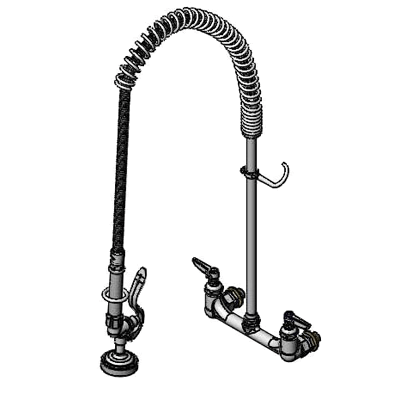 T&S Brass B-0133-CC Easyinstall Pre-Rinse Unit Wall Mount