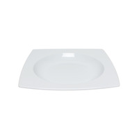Thunder Group 63010WT 22 oz 101/2" x 101/2" x 13/8" Pasta Bowl