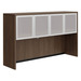 PL141OH 60" OPEN HUTCH- MODERN WALNUT