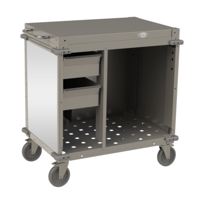 Cadco CBC-SDCX-LST Mobile Demo/ Sampling Cart Small