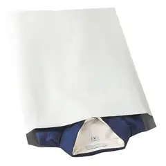 14.5 X 19" WHITE POLY MAILER, SELF SEAL, WITHOUT TEAR STRIP, 250/CS   B876