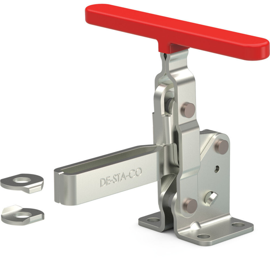 DE-STA-CO 210-TU Vertical Handle Hold Down Clamp, 600 lb Holding Capacity