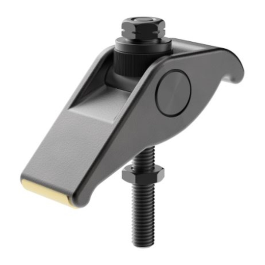 Carr Lane CLM-16-FACA-FN Forged Adjustable Clamp (Assembly with Flange Nut) - Metric