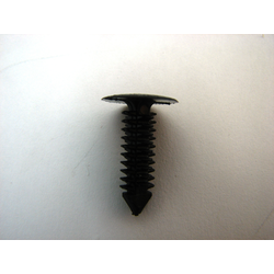 Push Rivet, 1/4 Black Nylon