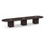 16' Classic Racetrack Conference Table with Cube Base - Espresso