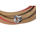 1-1/2” X 50’ Red Stripe Gunite Hose w/Steel Couplings
