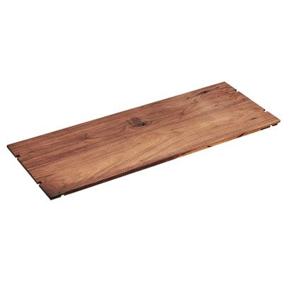 Cal-Mil 1435-1232-78 32"W x 12"D x 1/2"H Mid-Century Display Shelf