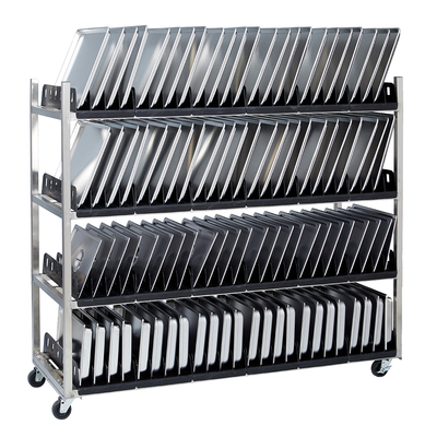 Cook's 630-7820S 78" Wide Sheet Pan Vented Tray Drying Rack