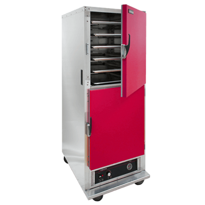 Cres Cor H135UA11R Heated Mobile Cabinet, Red