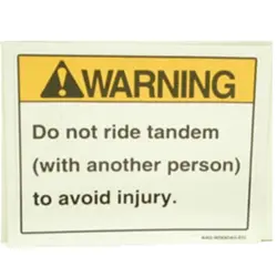 STICKER W TTR A ENG