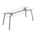 TELESCOPIC TABLE FRAME CHARCOAL
