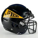 Name Strip Football Helmet Decals
