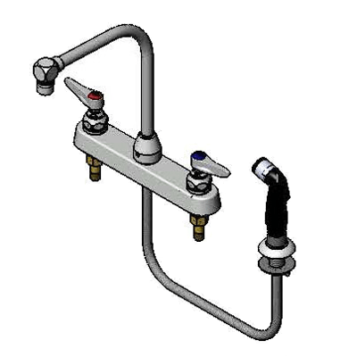 T&S Brass B-1173 Faucet Workboard Deck Mount