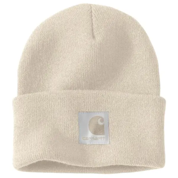 CARHARTT 107248 - Women's Knit Satin-Lined Beanie - Oat Milk