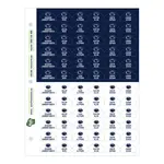 Helmet ID Adhesive Sticker Sheets