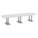 PALAR7638N - 12ft. Arena Conference Table with Brushed Palmer Base