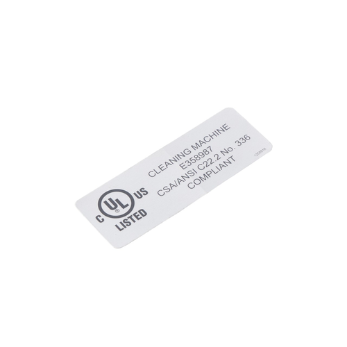 Tennant/Nobles - 4214034 - Label, Ul [T16 Amr] (Replaces Tennant 1255916)