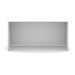 PL129 60" x 24" CREDENZA SHELL - White