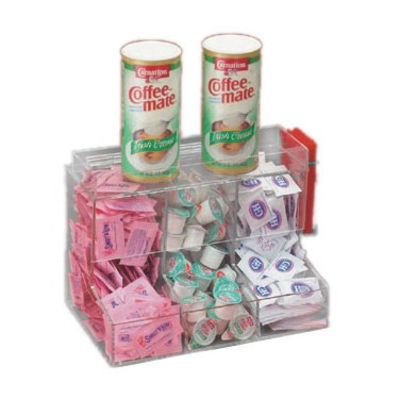 Cal-Mil 786 12" x 8" x 9-1/4"H Classic Coffee Condiment Center