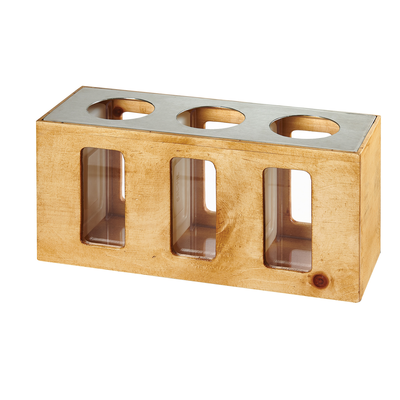 Cal-Mil 22082-99 14-1/2"W x 5-1/4"D x 7"H Madera Carafe Cooler