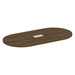 PL135T RACE TRACK SHAPE 71x35 TOP- MODERN WALNUT