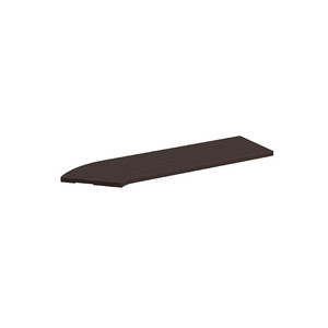 PBTC42R 42" CORNER TRANSACTION TOP RIGHT - Espresso
