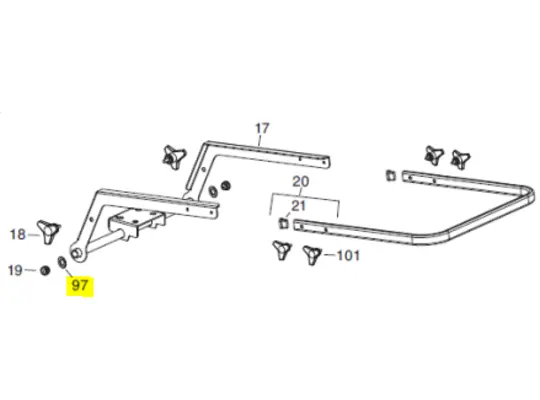 Veloci Heater Replacement Seal 1.1/4"