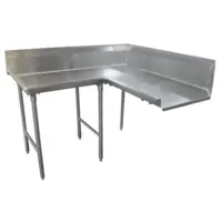 Advance Tabco DTC-K70-108L Korner Clean Dishtable L-Shaped