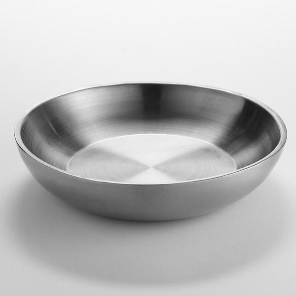 Double Wall Stainless Steel Seafood Trays